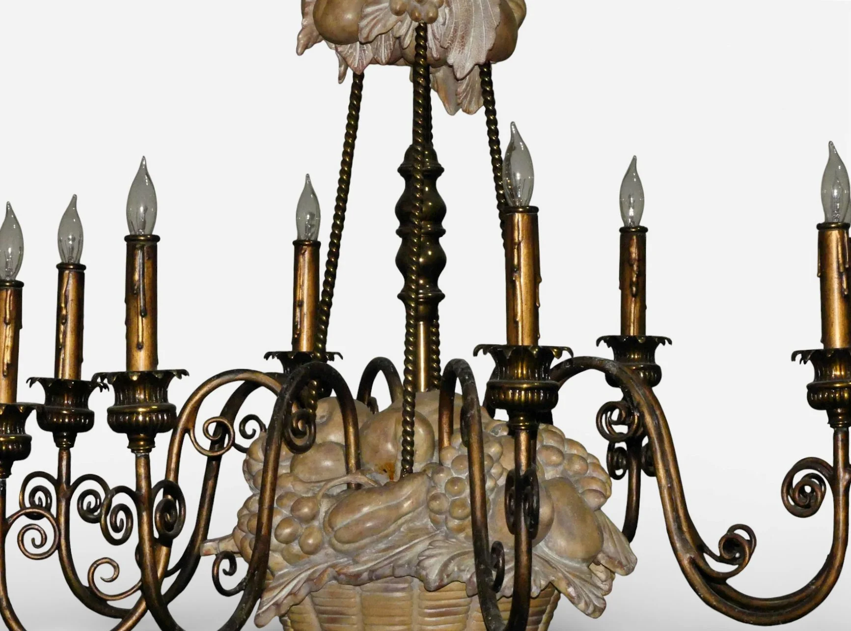 Encore Furniture Gallery-Maitland Smith Rustic 8-Light Fruit